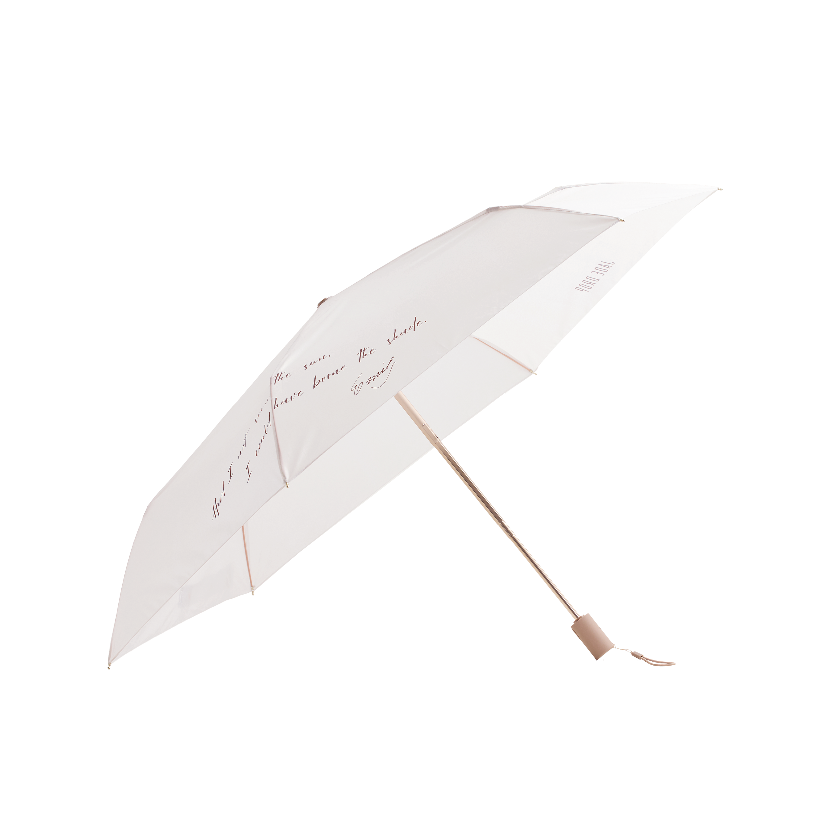 LONDON RAIN 輕量雅緻 防回彈自動傘 狄金森米白